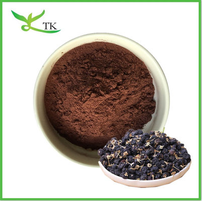 Wholesale Pure Natural Black Goji Berry Extract Anthocyanins 5% 25% ব্ল্যাক গজি বেরি পাউডার