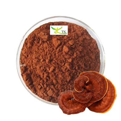পাইকারি দাম বাল্ক 100% প্রাকৃতিক গ্যানোডার্মা লুসিডাম রেইশি মাশরুম স্পোর পাউডার
