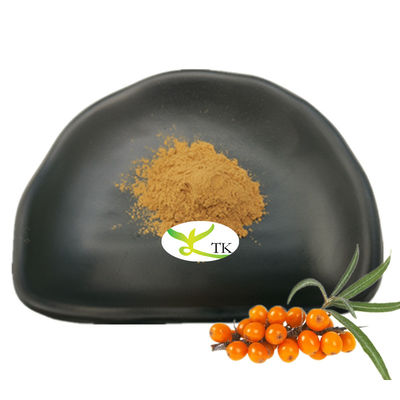 প্রাকৃতিক খাদ্য গ্রেড সিয়া-বাকথর্ন বেরি নির্যাস ১০% ২০% সিয়া বাকথর্ন নির্যাস পাউডার ফ্লাভোন
